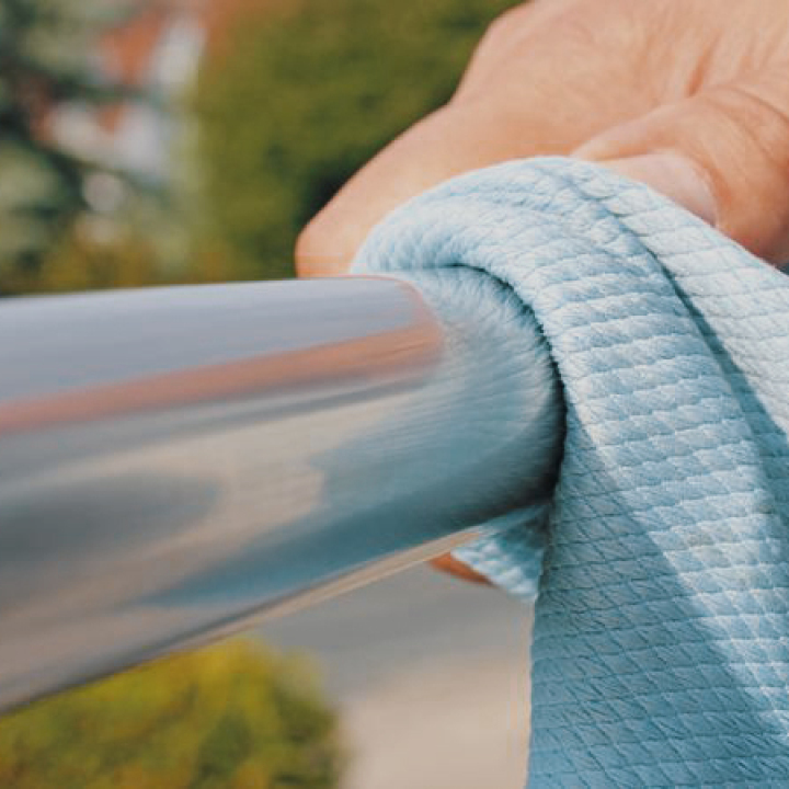 Balkongeländer pflegeleicht